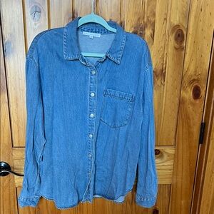 Jane and Delancey Light Blue Denim Shirt